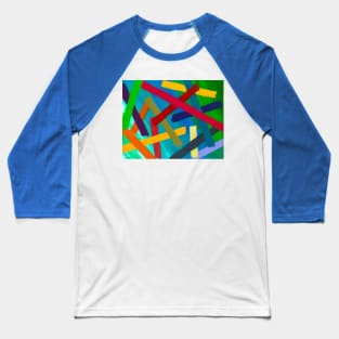 Playing with Color Baseball T-Shirt